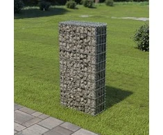 Gabiono siena su dang., galvanizuotas plienas, 50x20x100cm