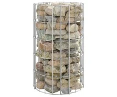 Gabiono stulpas, 30x50cm, galvanizuotas plienas, apskritas