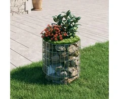 Gabiono stulpas, 50x50cm, galvanizuotas plienas, apskritas