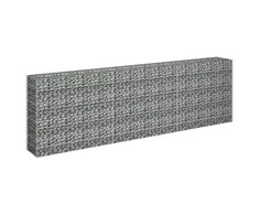 Gabiono vazonas, 270x30x90cm, galvanizuotas plienas, aukštas