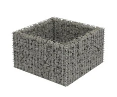 Gabiono vazonas, galvanizuotas plienas, 90x90x50cm, aukštas
