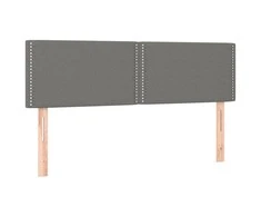 Galvūgaliai, 2vnt., tamsiai pilki, 72x5x78/88cm, audinys