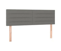 Galvūgaliai, 2vnt., tamsiai pilki, 72x5x78/88cm, audinys