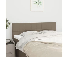 Galvūgaliai, 2vnt., taupe spalvos, 72x5x78/88cm, audinys