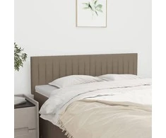 Galvūgaliai, 2vnt., taupe spalvos, 72x5x78/88cm, audinys