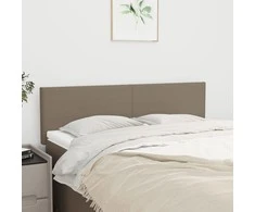 Galvūgaliai, 2vnt., taupe spalvos, 72x5x78/88cm, audinys