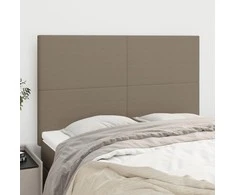 Galvūgaliai, 4vnt., taupe spalvos, 72x5x78/88cm, audinys