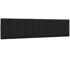 Galvūgalio pagalvėlė, juodos spalvos, 200cm, audinys
