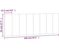 Galvūgalio pagalvėlė, rožinės spalvos, 140cm, aksomas