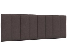 Galvūgalio pagalvėlė, Hanko, tamsiai rudos spalvos, 120cm, audinys