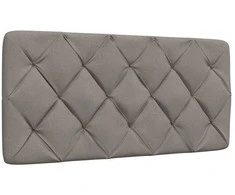 Galvūgalio pagalvėlė, taupe spalvos, 100 cm, audinys