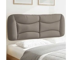 Galvūgalio pagalvėlė, taupe spalvos, 120cm, audinys