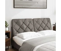 Galvūgalio pagalvėlė, taupe spalvos, 140cm, audinys