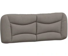 Galvūgalio pagalvėlė, taupe spalvos, 140cm, audinys