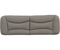 Galvūgalio pagalvėlė, taupe spalvos, 160cm, audinys