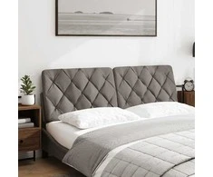Galvūgalio pagalvėlė, taupe spalvos, 160cm, audinys