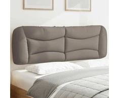 Galvūgalio pagalvėlė, taupe spalvos, 160cm, audinys