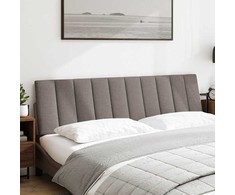 Galvūgalio pagalvėlė, taupe spalvos, 180cm, audinys