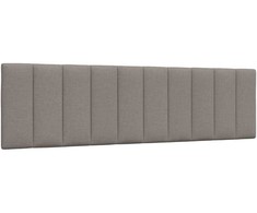 Galvūgalio pagalvėlė, taupe spalvos, 180cm, audinys