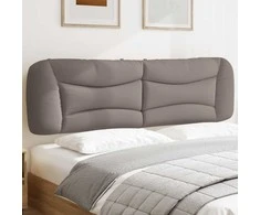Galvūgalio pagalvėlė, taupe spalvos, 180cm, audinys