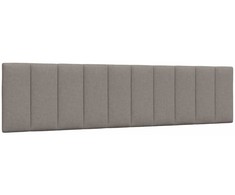 Galvūgalio pagalvėlė, taupe spalvos, 200cm, audinys