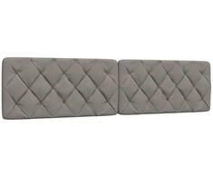 Galvūgalio pagalvėlė, taupe spalvos, 200cm, audinys