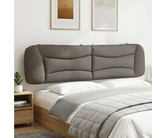 Galvūgalio pagalvėlė, taupe spalvos, 200cm, audinys