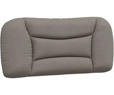 Galvūgalio pagalvėlė, taupe spalvos, 90 cm, audinys