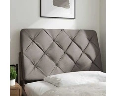 Galvūgalio pagalvėlė, taupe spalvos, 90 cm, audinys