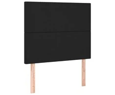 Galvūgalis, 2vnt., juodos spalvos, 100x5x78/88 cm, dirbtinė oda