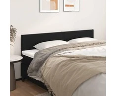 Galvūgalis, 2vnt., juodos spalvos, 100x5x78/88 cm, dirbtinė oda