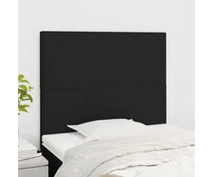 Galvūgalis, 2vnt., juodos spalvos, 80x5x78/88cm, audinys