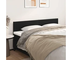 Galvūgalis, 2vnt., juodos spalvos, 80x5x78/88cm, dirbtinė oda