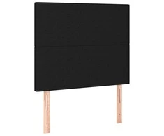 Galvūgalis, 2vnt., juodos spalvos, 80x5x78/88cm, audinys