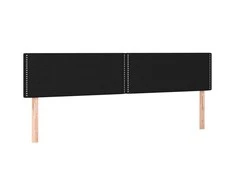Galvūgalis, 2vnt. juodos spalvos, 90x5x78/88cm, audinys