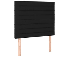 Galvūgalis, 2vnt. juodos spalvos, 90x5x78/88cm, audinys