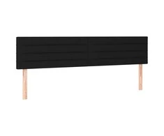 Galvūgalis, 2vnt. juodos spalvos, 90x5x78/88cm, audinys