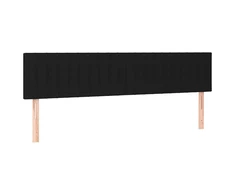 Galvūgalis, 2vnt. juodos spalvos, 90x5x78/88cm, audinys