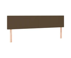 Galvūgalis, 2vnt., tamsiai rudos spalvos, 100x5x78/88cm,audinys