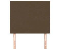 Galvūgalis, 2vnt., tamsiai rudos spalvos, 80x5x78/88cm, audinys
