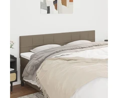 Galvūgalis, 2vnt., taupe spalvos, 80x5x78/88cm, audinys