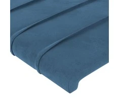 Galvūgalis, 2vnt.,tamsiai mėlynos spalvos,100x5x78/88cm,aksomas