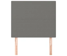 Galvūgalis, 2vnt.,tamsiai pilkos spalvos,90x5x78/88cm, audinys