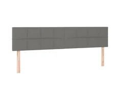 Galvūgalis, 2vnt.,tamsiai pilkos spalvos, 80x5x78/88cm, audinys