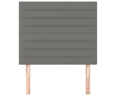 Galvūgalis, 2vnt.,tamsiai pilkos spalvos, 80x5x78/88cm, audinys