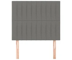 Galvūgalis, 2vnt.,tamsiai pilkos spalvos, 80x5x78/88cm, audinys