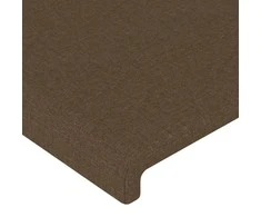 Galvūgalis, 2vnt.,tamsiai rudos spalvos,90x5x78/88cm, audinys