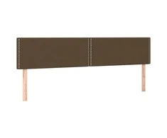Galvūgalis, 2vnt.,tamsiai rudos spalvos,90x5x78/88cm, audinys