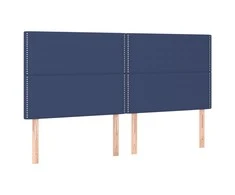Galvūgalis, 4vnt., mėlynos spalvos, 100x5x78/88cm, audinys