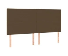 Galvūgalis, 4vnt., tamsiai rudos spalvos, 80x5x78/88cm, audinys